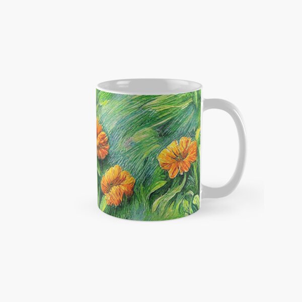 Calendula Flowers Classic Mug