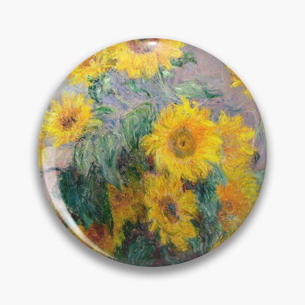 Artikelvorschau, Strauß Sonnenblumen von Claude Monet entworfen und verkauft von Tamas Das.