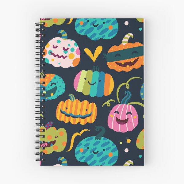 Item preview, Festive pumpkins in the night designed and sold by PenguinHouse.