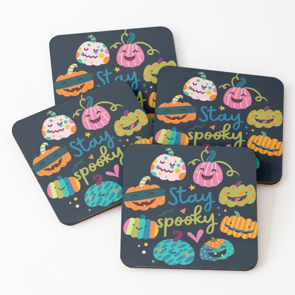 Item preview, Festive pumpkins in the night designed and sold by PenguinHouse.