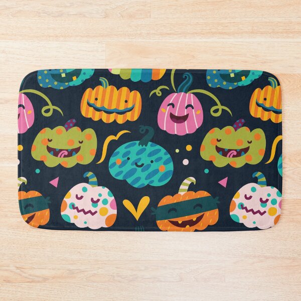 Item preview, Festive pumpkins in the night designed and sold by PenguinHouse.