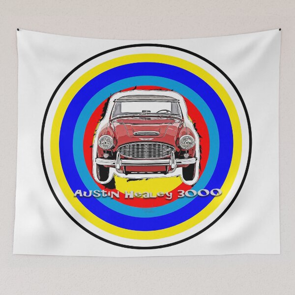 Item preview, Austin Healey 3000 cartoon on Target designed and sold by Aaaah Eeeek  Studio.