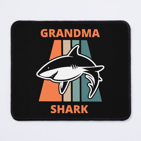 Item preview, Grandma shark designed and sold by RockBeeDesigns.