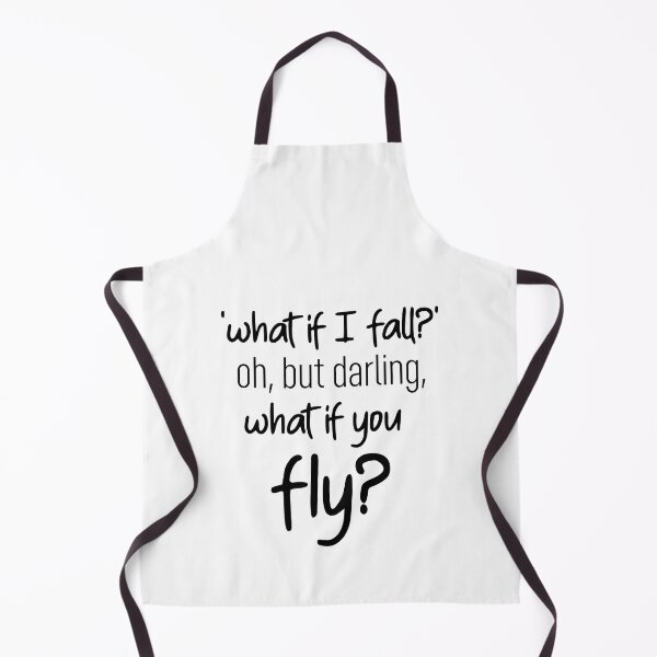 Item preview, what if I fall? oh but darling what if you fly? designed and sold by lunacarter.