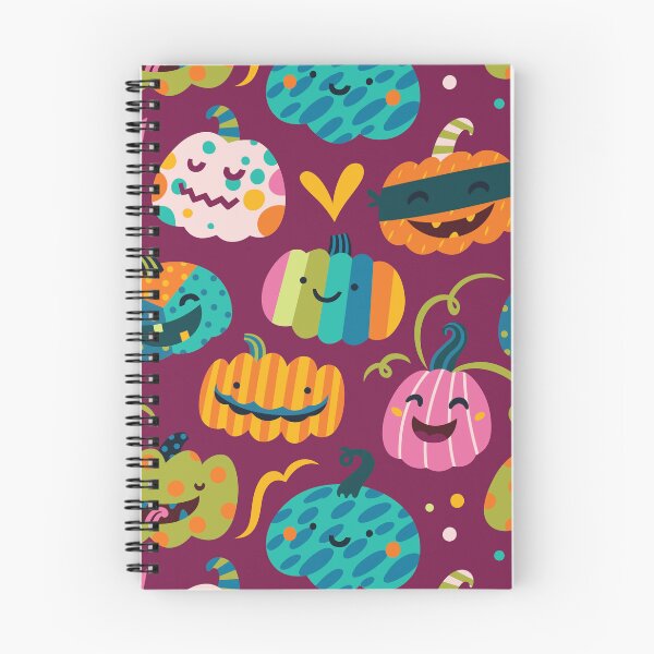 Item preview, Festive pumpkins on magenta designed and sold by PenguinHouse.