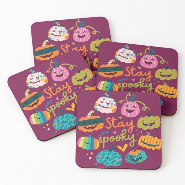Item preview, Calabazas festivas en magenta designed and sold by PenguinHouse.
