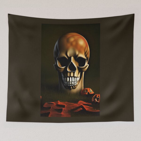 Item preview, Gothic skull artwork designed and sold by Gaspar Avila.