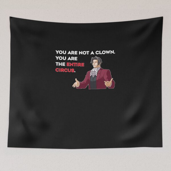 Item preview, Miles Edgeworth Entire Circus Quote Essential T-Shirt designed and sold by josephicolli.