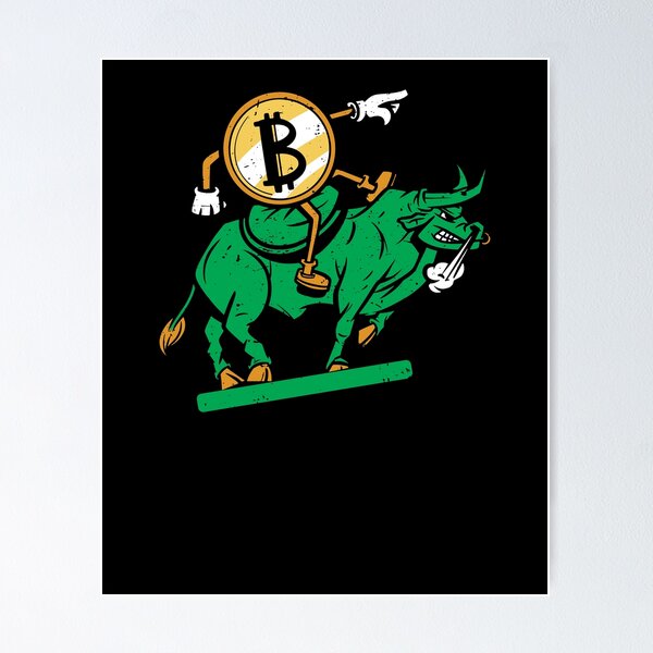 Artikelvorschau, Bitcoin-Bullish-Run entworfen und verkauft von mkzmerch.