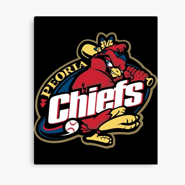 Peoria Chiefs Primary Logo Sticker