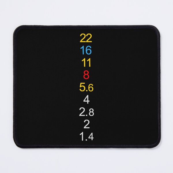 Item preview, Aperture Values - Photography Minimalist Photographer designed and sold by ArcWarden-art.