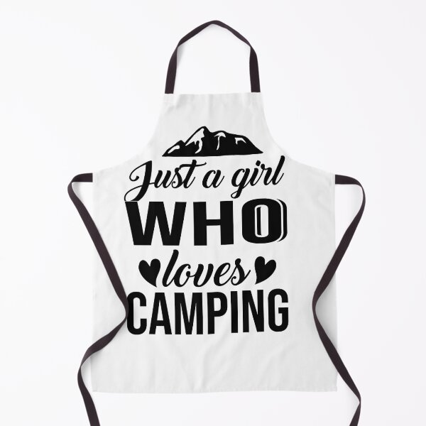 Item preview, just a girl who loves camping christmas gift designed and sold by netdota.