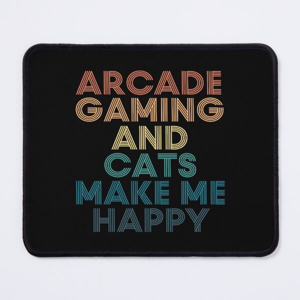 Item preview, Arcade Gaming And Cats Make Me Happy designed and sold by kindxinn.