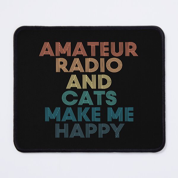 Item preview, Amateur Radio And Cats Make Me Happy designed and sold by kindxinn.