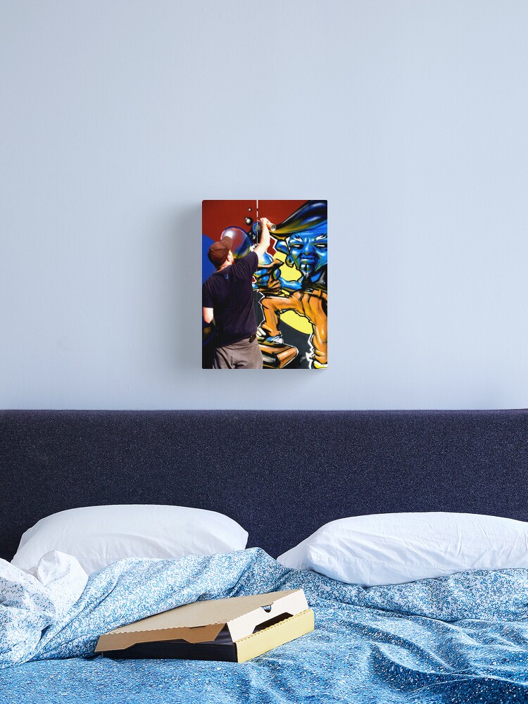 Thumbnail 2 of 3, Canvas Print, St Kilda comp 1 designed and sold by kirky101.