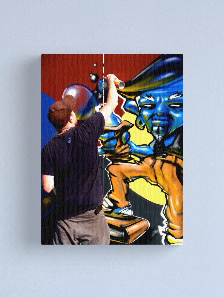Thumbnail 1 of 3, Canvas Print, St Kilda comp 1 designed and sold by kirky101.
