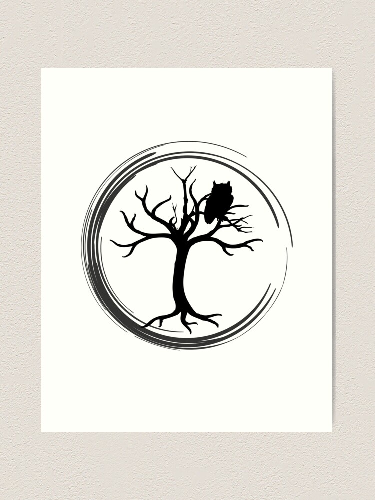 Wise Mystical Tree meme Art Print for Sale by T-Look