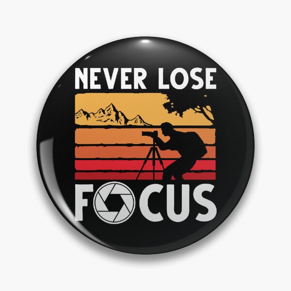 Item preview, Never Lose Focus Funny Photographer - Photography Camera designed and sold by ArcWarden-art.
