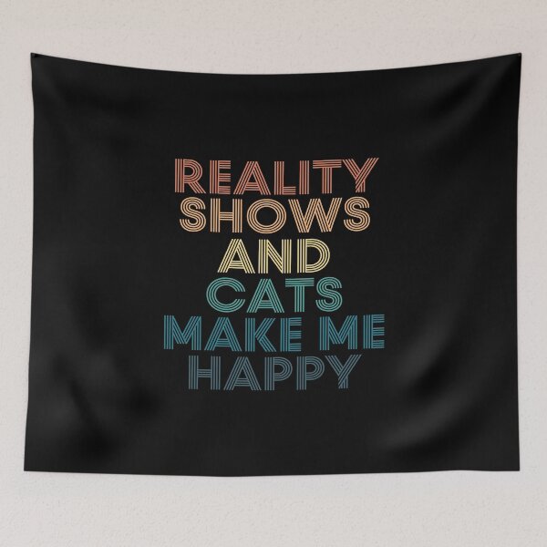 Item preview, Los reality shows y los gatos me hacen feliz designed and sold by kindxinn.