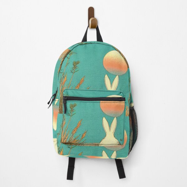 Item preview, Japanese Cutest Angora Rabbit on a Camping Trip designed and sold by wigobun.