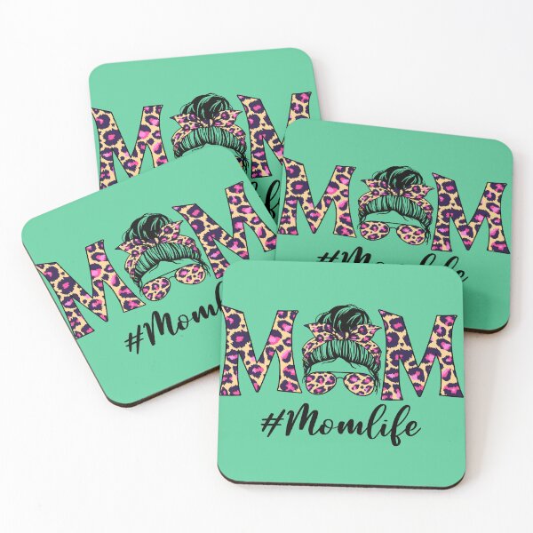 Item preview, Halloween Mom Life Messy Bun Sublimation designed and sold by Hussain Shirts.