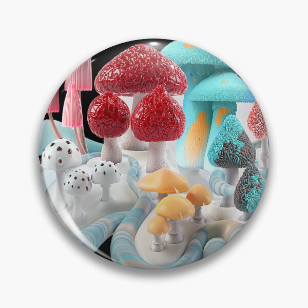 Item preview, Mushroom 3D computer graphics Art  designed and sold by Kimberlillia.