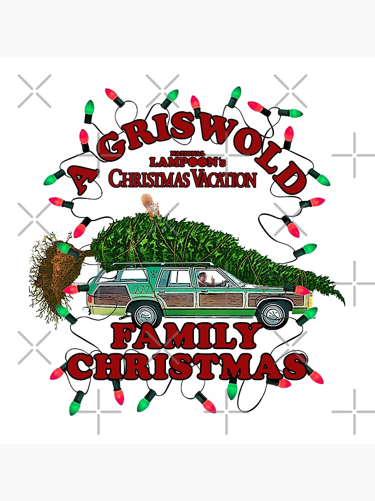 "National Lampoon's Christmas Tree Car Variant" Poster for Sale by