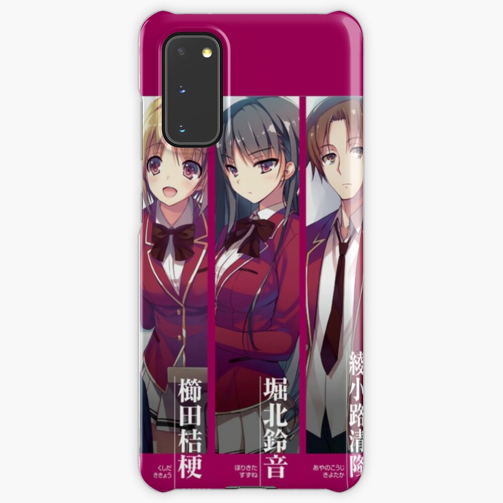 Youkoso Jitsuryoku Shijou Shugi No Kyoushitsu E Tv Case Skin For Samsung Galaxy By Joejoestar Redbubble