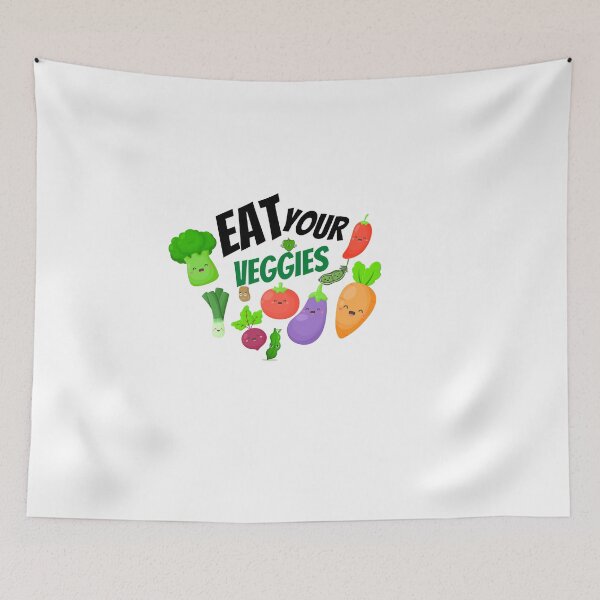 Item preview, Eat Your Veggies Retro Graphic | Vegan tee| Farmers Vegetable  designed and sold by Special-Art1.