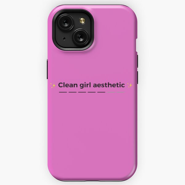 Clean Girl Aesthetic iPhone Cases for Sale