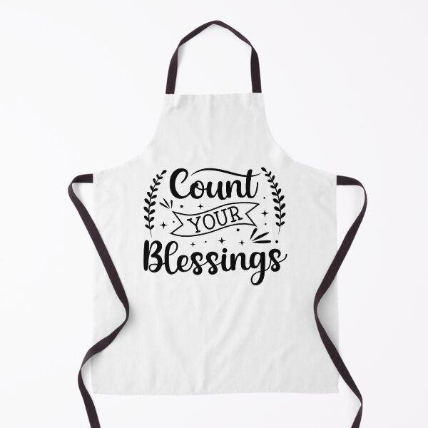 Item preview, Count your Blessing everyday handwritten motivational lettering quote designed and sold by GraphicDream.