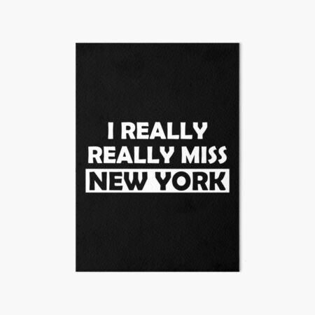 Artikel-Vorschau von Ich vermisse New York wirklich – Zitat eines Reisenden, designt und verkauft von Ikaroots.