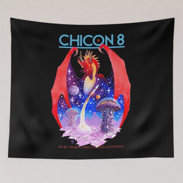 Item preview, Chicón 8 Science Fiction and Fantasy designed and sold by Kimberlillia.