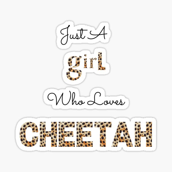 Item preview, Solo una chica que ama a Cheetah, Cheetah Print Design designed and sold by hinajehan.