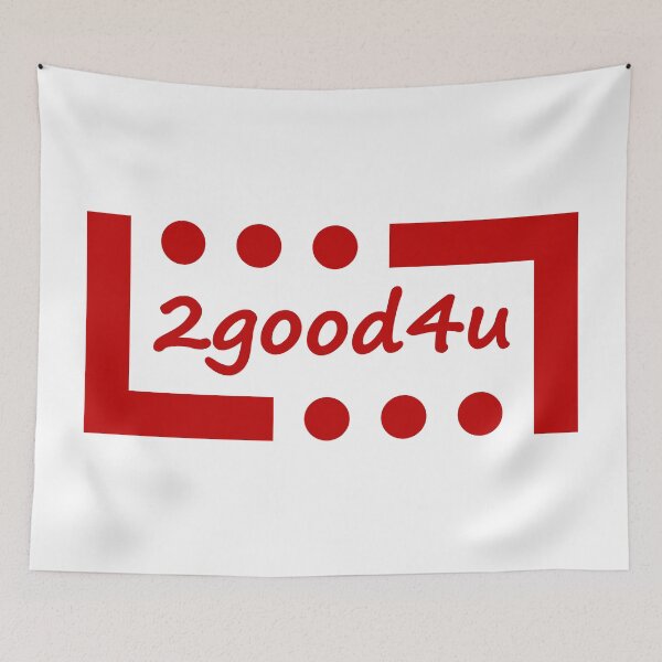 Item preview, 2good4u - red designed and sold by NoerdyundDoerty.