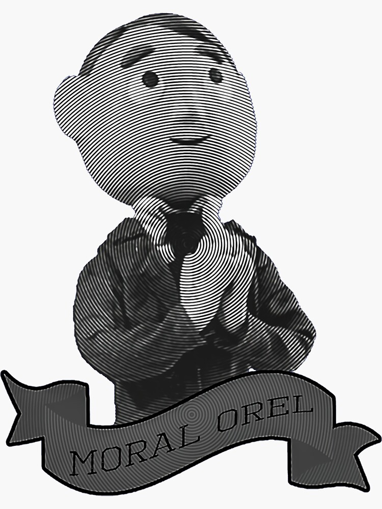 "Moral Orel" Sticker for Sale by AgatheLegrand Redbubble