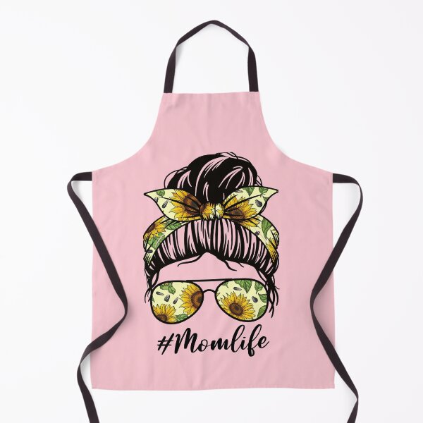 Item preview, Halloween Mom Life Sunflower Messy Bun Sublimation designed and sold by Hussain Shirts.
