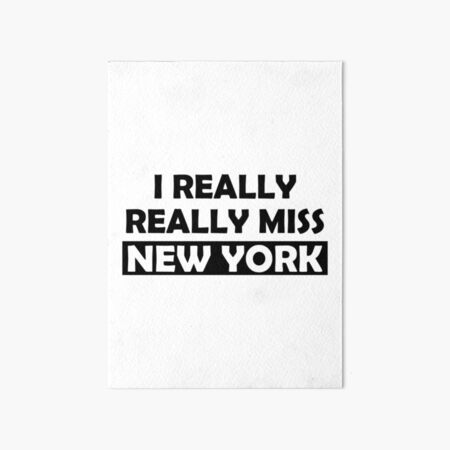 Artikel-Vorschau von Ich vermisse New York wirklich – Sprichwort eines Reisenden, designt und verkauft von Ikaroots.