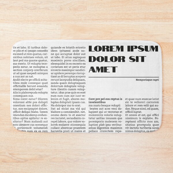 Item preview, Lorem Ipsum — typography layout with dummy text designed and sold by Xira-X.
