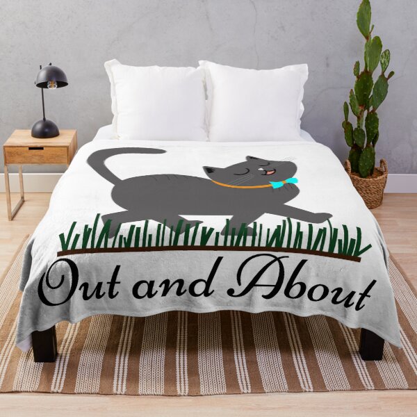 Item preview, Smiley cat - Out and About designed and sold by TrulyRested.