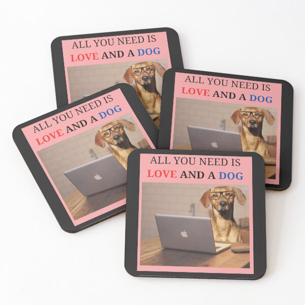 Item preview, All you need is Love and a Dog designed and sold by findsbyjune374.
