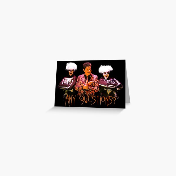 Aperçu de l'œuvre David S. Pumpkins - Des questions ? V - Black BG créée et vendue par Shappie112.