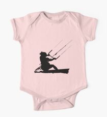 Wakeboarder Water Sport Silhouette One Piece - Short Sleeve