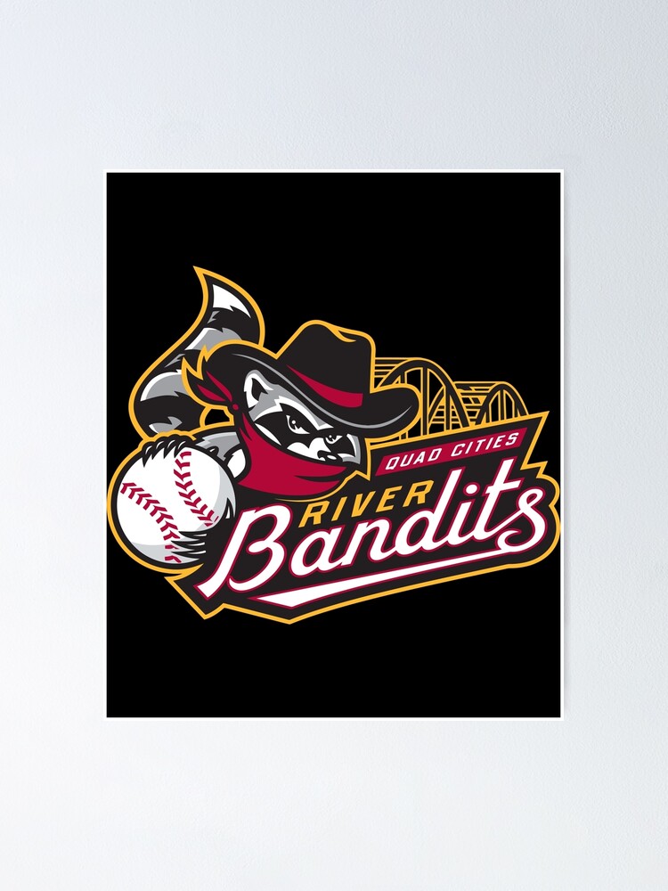 "TheQuadCitiesRiverBanditsBaseball Logo" Poster for Sale by elihmalihaah Redbubble