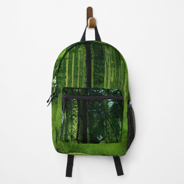 Item preview, green woods forest tree, nature painting #10 designed and sold by supeart.