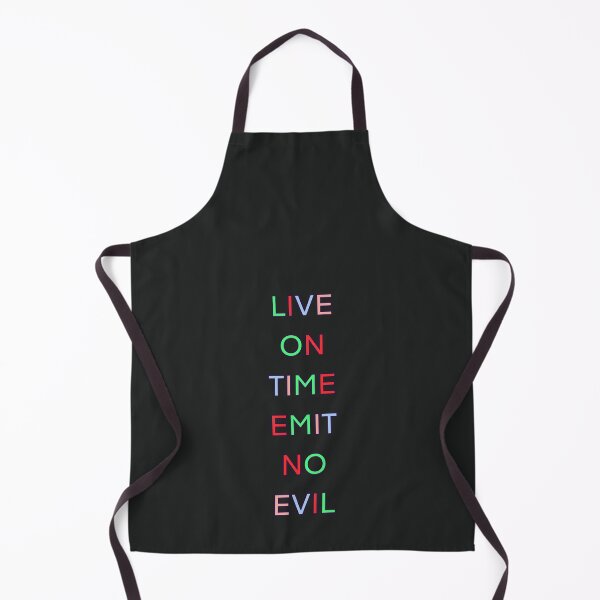 Item preview, LIVE ON TIME EMIT NO EVIL PALINDROME designed and sold by sailorsam1805.