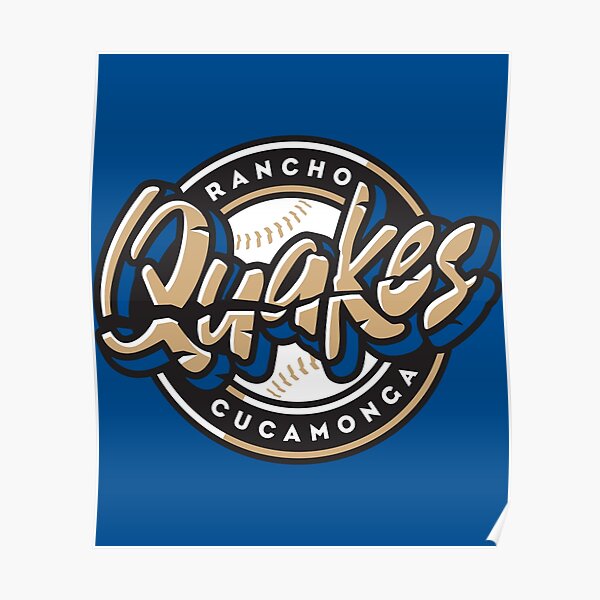 "TheQuakesBaseball Logo" Poster for Sale by elihmalihaah Redbubble