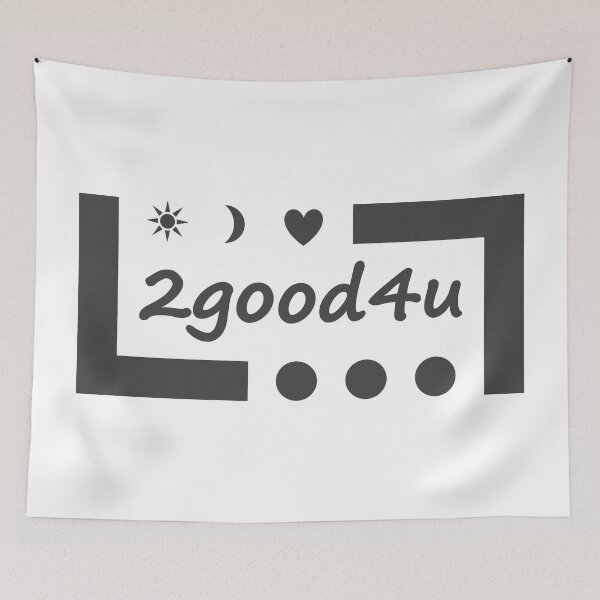 Item preview, 2good4u - sun, moon and love - grey designed and sold by NoerdyundDoerty.