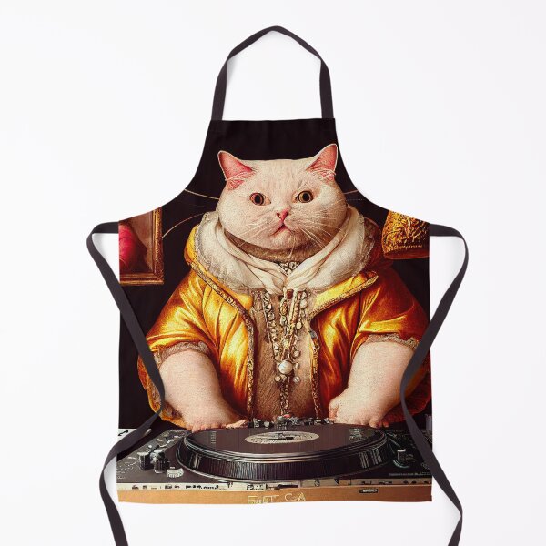 Item preview, DJ fat cat designed and sold by ladarkepoque.