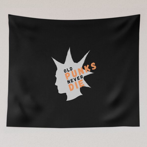 Item preview, Old Punks Never Die T-Shirt Cool Design Tee Pullover Hoodie designed and sold by bzestore044.
